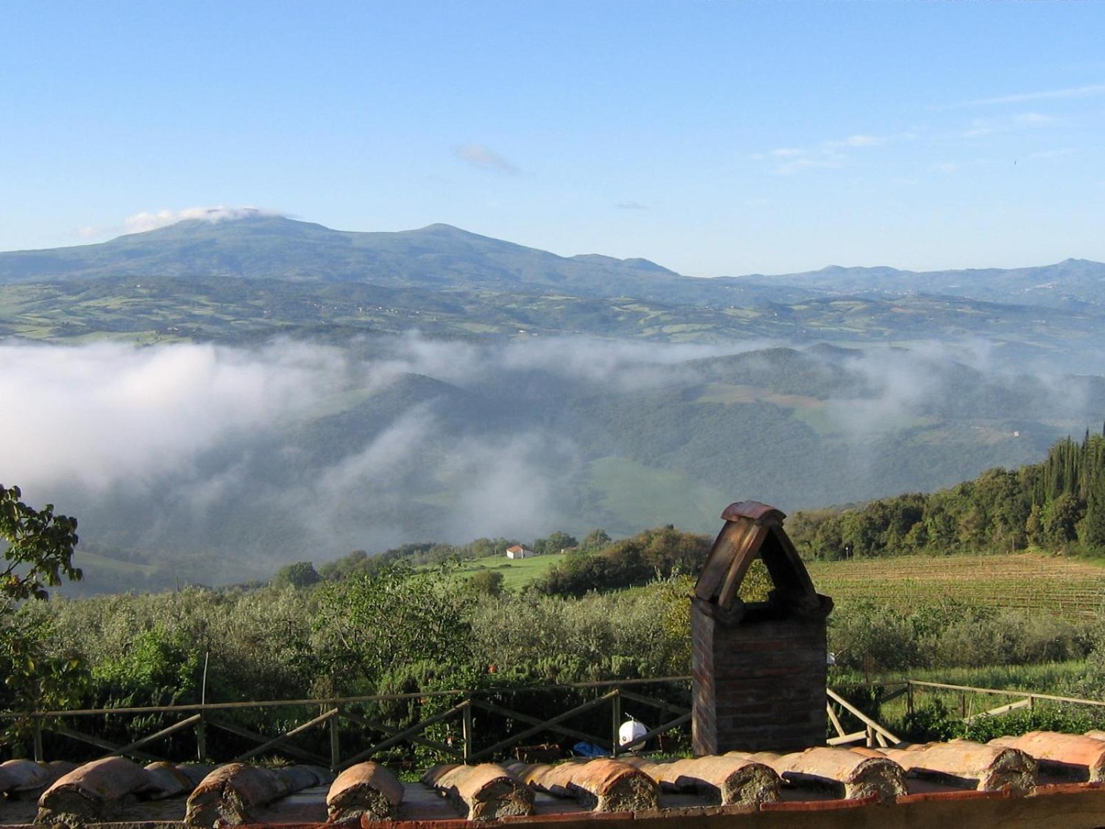 Гостьовий будинок Poggio Al Vento Кастільйоне-д'Орчія Екстер'єр фото